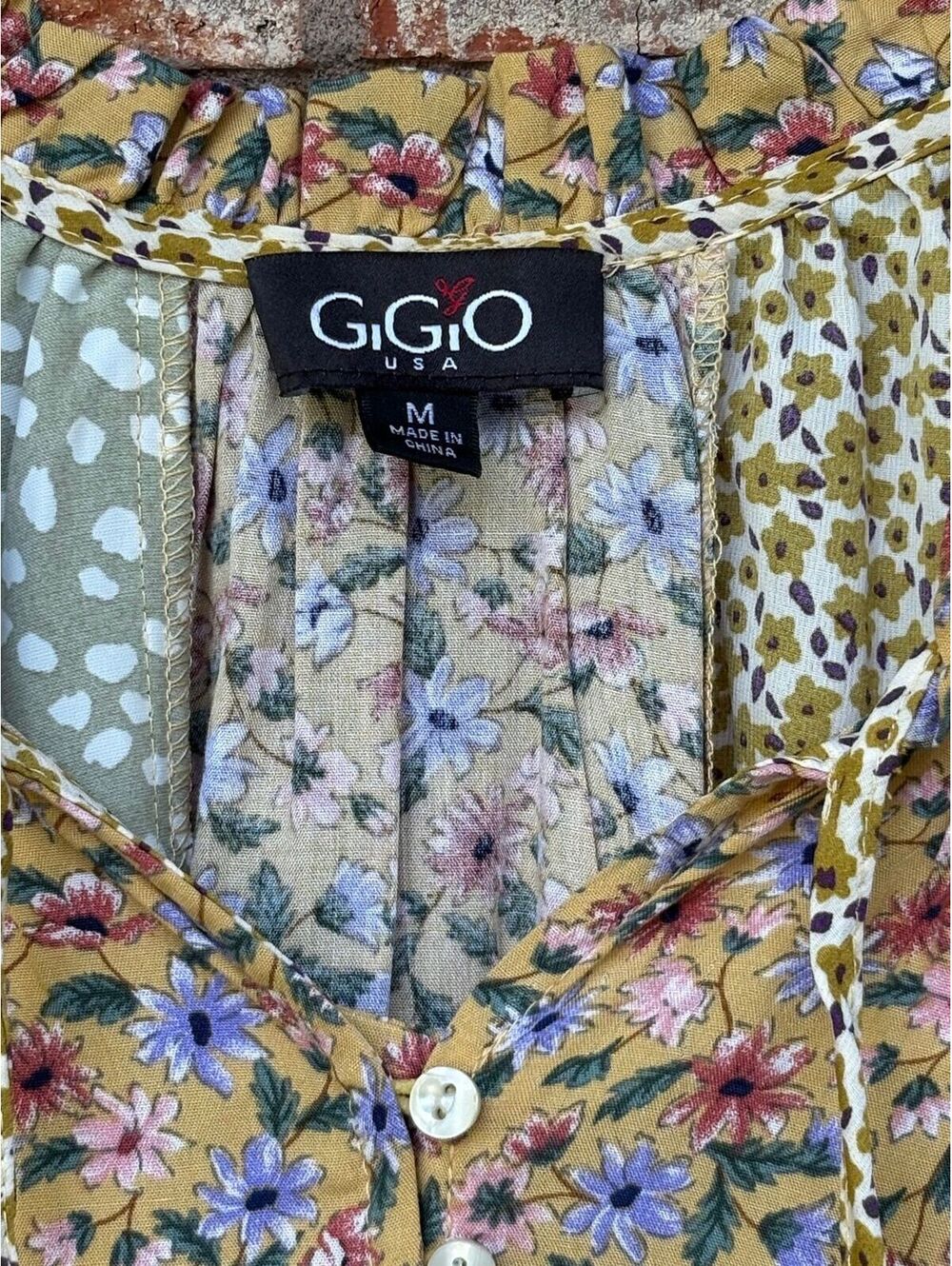 Gigio USA Boho Dress with Pockets Size M - Picture 3 of 3